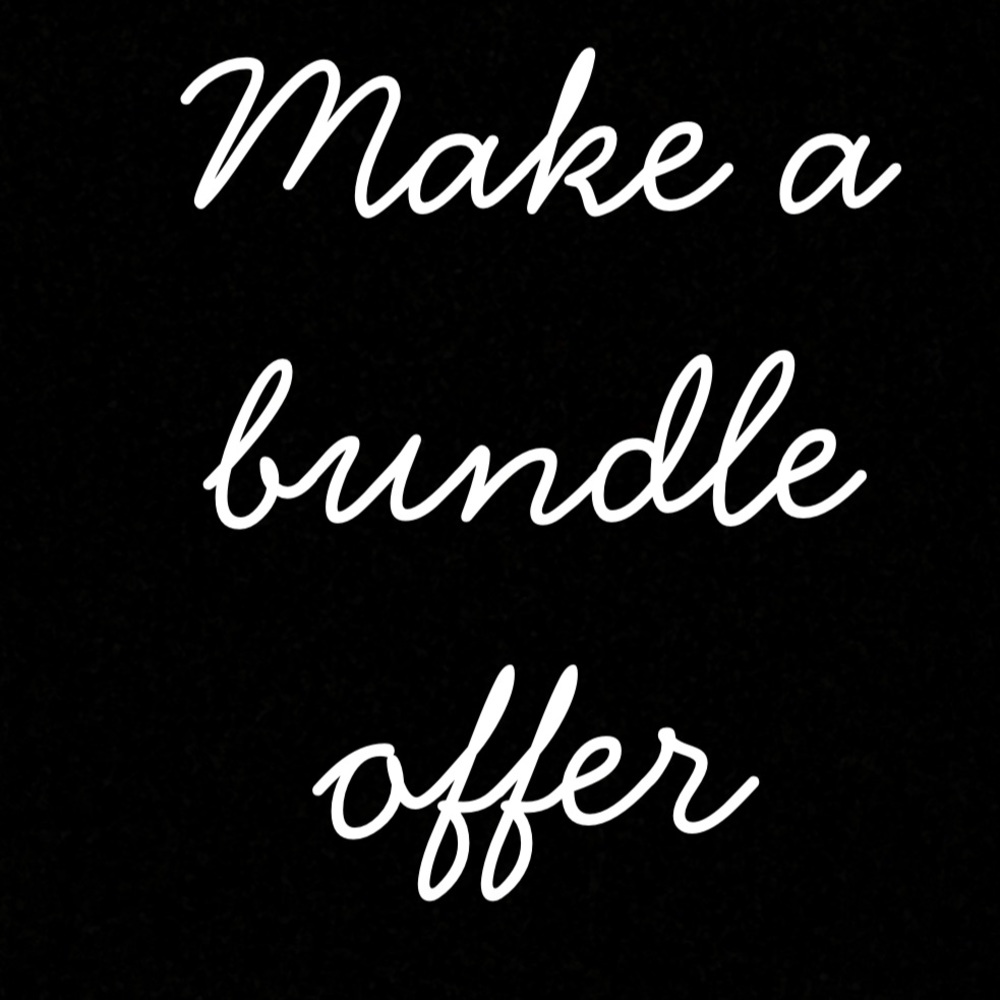 I accept bundle offers!